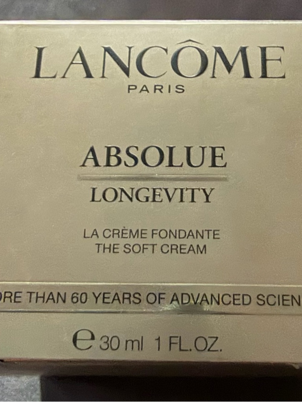 Lancome Absolue Longevity Soft Cream - Gold